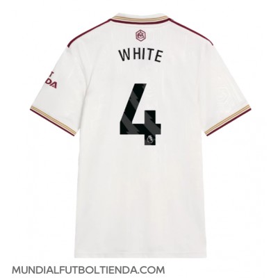 Camiseta Arsenal Ben White #4 Tercera Equipación Replica 2025-26 mangas cortas Camiseta Arsenal Ben White #4 Tercera Equipación Replica 2025-26 mangas cortas